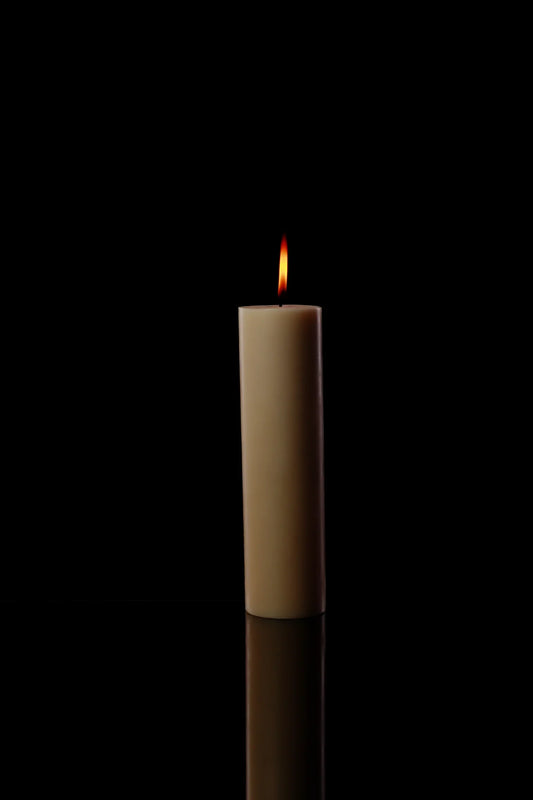 Our Pillar Large Candle is the epitome of classic elegance. Providing soft, ambient lighting for any room.