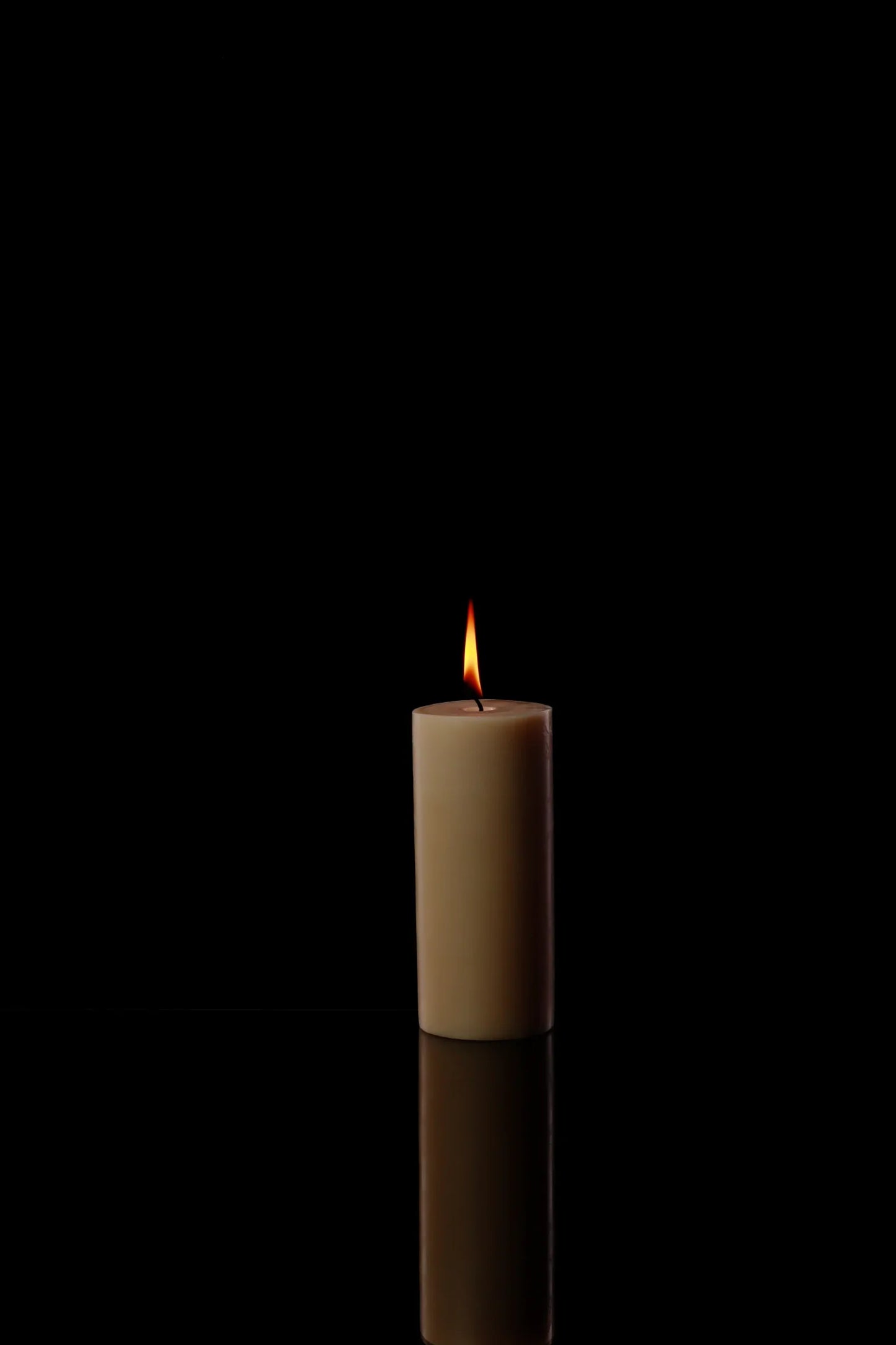 The Pillar Small Candle is a staple for any home, providing a soft glow and serene atmosphere.